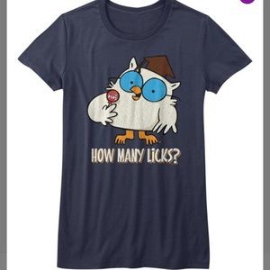 “New vintage” Tootsie Pop Owl shirt